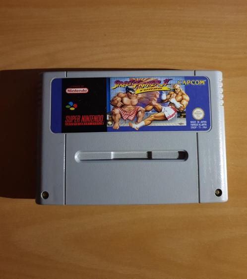 Street Fighter II Turbo Pal Super Nintendo, Games en Spelcomputers, Games | Nintendo Super NES, Gebruikt, Vechten, 2 spelers, Vanaf 7 jaar