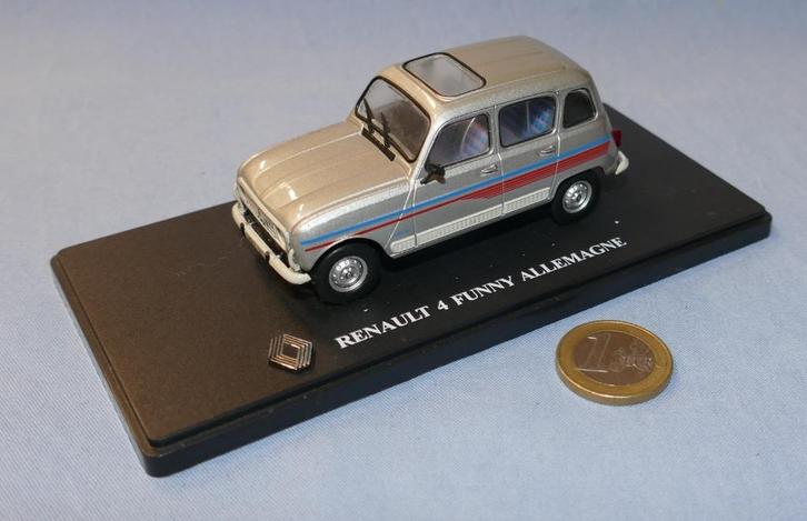 Altaya Ixo 1/43 : Renault 4 Funny "Allemagne", Hobby en Vrije tijd, Modelauto's | 1:43, Nieuw, Auto, Universal Hobbies, Verzenden