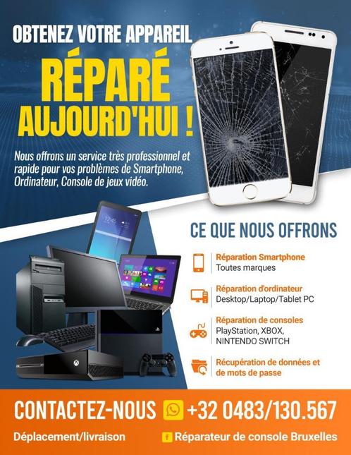 Service Professionnel de Réparation PS4 PS5 XBOX CONSOLE DE, Consoles de jeu & Jeux vidéo, Consoles de jeu | Xbox Series X & S