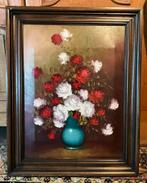Schilderij met bloemen, Ophalen
