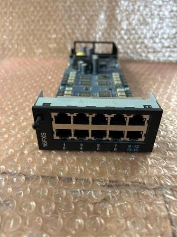 ➡️ Aastra Mitel 16FXS interface 4700 FXS MOV958.EXP.16FXS-1A, Telecommunicatie, Telefooncentrales, Ophalen of Verzenden, Refurbished