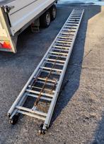 2delige optrekladder 2x20 treden, Ophalen, Zo goed als nieuw, Ladder