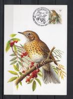 Année 1991 : Carte maximum 2426 - Oiseaux - Grive musicienne, Timbres & Monnaies, Timbres | Europe | Belgique, Enlèvement ou Envoi