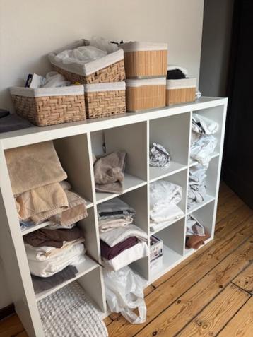 Etagère IKEA KALLAX Blanc, Enlèvement, Utilisé