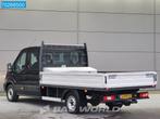 Ford Transit 105pk Euro6 Open Laadbak Dubbel Cabine Trekhaak, Auto's, Bestelwagens en Lichte vracht, Euro 6, 4 cilinders, Zwart