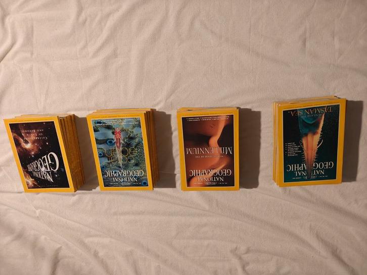 natgeographic magazines  januari 1997 t/m december 2000, Boeken, Tijdschriften en Kranten, Gelezen, Wetenschap en Natuur, Ophalen