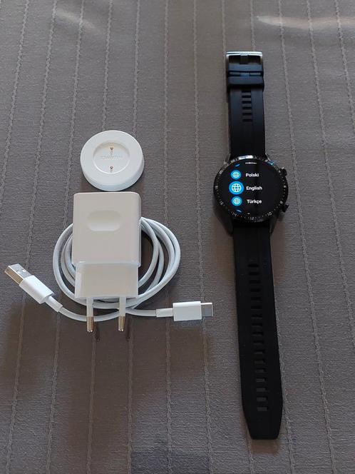 Huawei Watch GT 2, Handtassen en Accessoires, Smartwatches, Zo goed als nieuw, Conditie, Ophalen of Verzenden