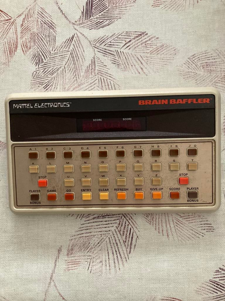 Console Vintage Mattel Electronics, Consoles de jeu & Jeux vidéo, Jeux | Autre, Utilisé, Autres genres, 1 joueur