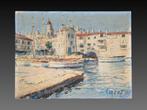 Robert Colot, Vue du port de Saint Tropez, a restaurer, Enlèvement ou Envoi