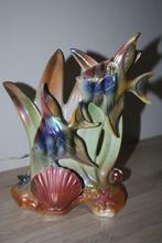 Bequet Quaregnon België zeer oude Lamp met Maanvissen, Antiek en Kunst, Ophalen of Verzenden