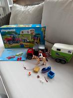 Playmobil paardentrailer 4+, Ophalen of Verzenden, Zo goed als nieuw