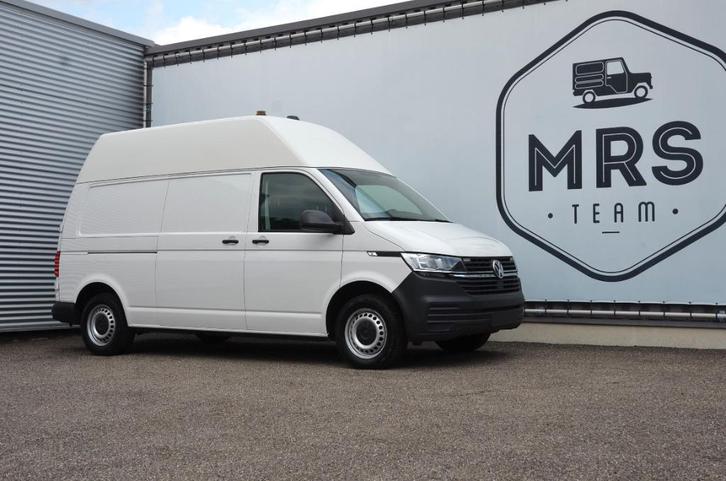 Volkswagen Transporter-L2H2-150Pk-Standverwarming- 21990+BTW, Auto's, Bestelwagens en Lichte vracht, Bedrijf, Te koop, ABS, Airbags