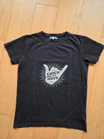 Zwart t-shirt cost:bart maat 12/13 jaar beschikbaar voor biedingen