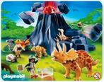 Playmobil triceratops met baby 4170, Kinderen en Baby's, Gebruikt, Ophalen of Verzenden