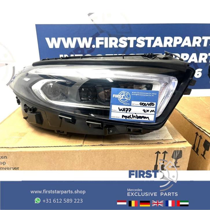 W177 A35 A45 AMG LED MULTIBEAM KOPLAMP RECHTS Mercedes A Kla, Auto-onderdelen, Verlichting, Mercedes-Benz, Gebruikt, Ophalen of Verzenden