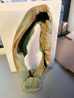 Abstracte keramiek sculptuur, handgemaakt organisch design, Antiek en Kunst, Verzenden