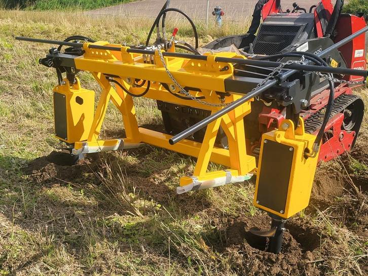 Dubbele grondboor: op maat gemaakt, Doe-het-zelf en Bouw, Gereedschap | Boormachines, Nieuw, Ophalen