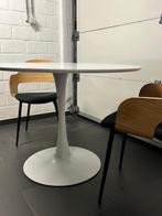 Nieuwe keukentafel met 2 bijpassende stoelen, Huis en Inrichting, Tafels | Eettafels, 50 tot 100 cm, Nieuw, Rond, Vier personen