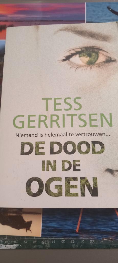 Tess Gerritsen - De dood in de ogen, Boeken, Thrillers, Zo goed als nieuw, Ophalen of Verzenden