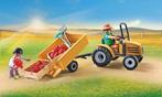 PLAYMOBIL | Tractor met aanhanger  | GRATIS LEVERING, Kinderen en Baby's, PLAYMOBILE, -, Verzenden, -