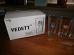 Grote vedett bierglazen!!  3 X 6, Enlèvement, Comme neuf, Verre à bière