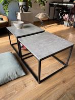 2 salontafel JYSK vierkant 60 cm, Moins de 50 cm, 50 à 100 cm, Carré, Enlèvement