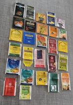 41 verschillende theezakjes (2 scans), Hobby en Vrije tijd, Theezakjes, Ophalen of Verzenden, Theezakje(s)