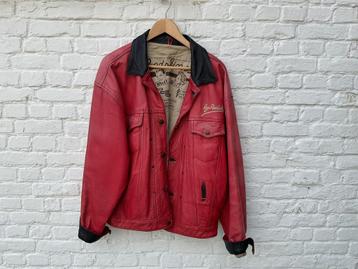 Vintage RedSkin leren jack uit 1990 beschikbaar voor biedingen