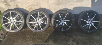 Jantes 18 pouces 4x98 original Alfa Romeo Mito QV avec pneus