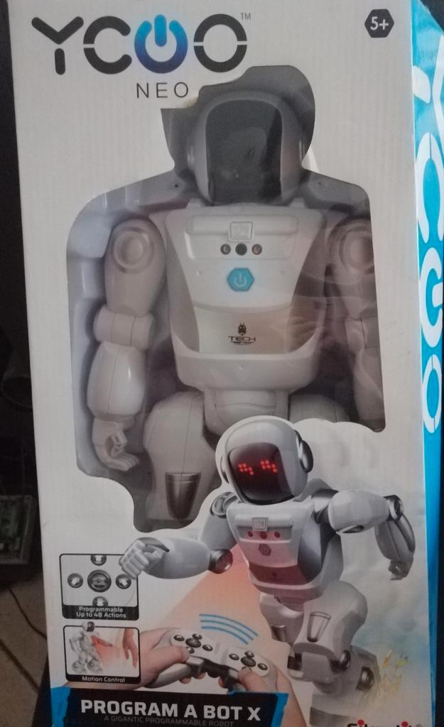 Silvetlit Robot Ycoo Program A Bot X wit, Kinderen en Baby's, Speelgoed | Actiefiguren, Zo goed als nieuw, Ophalen of Verzenden