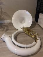 Jupiter sousafoon, Muziek en Instrumenten, Blaasinstrumenten | Tuba's, Ophalen, Gebruikt, Overige typen, Met koffer of draagtas