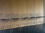 WIRE BARKRUK STIJL KNOLL BERTOIA - 6 STUKS, Huis en Inrichting, Gebruikt, Ophalen