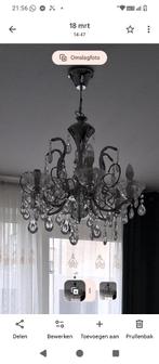 2 zilver Lusters met 6 lampen, Huis en Inrichting, Ophalen