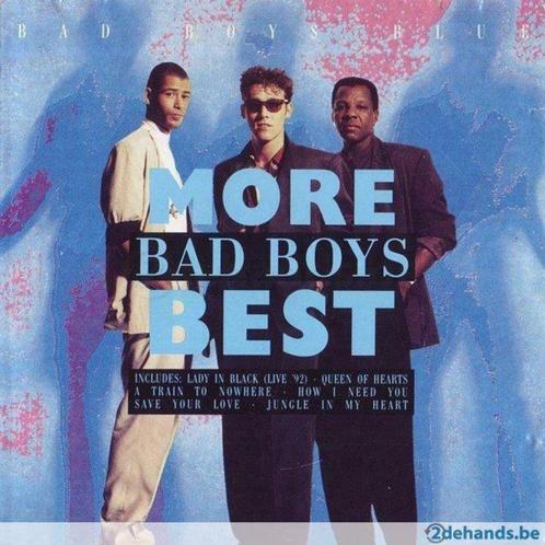 cd ' Bad Boys Blue ' - More bad boys best (gratis verzending, CD & DVD, CD | Dance & House, Utilisé, Disco, Enlèvement ou Envoi