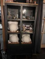 Industriele eetkamerset, Huis en Inrichting, Kasten | Vitrinekasten, Ophalen, Zo goed als nieuw
