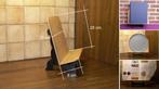 Houten standaard voor boek, blad of bord, natuur., Huis en Inrichting, Woonaccessoires | Krantenbakken en Lectuurbakken, Ophalen of Verzenden