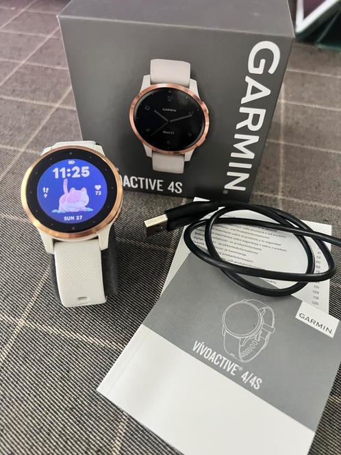 Garmin Vivoactive 4S wit, Handtassen en Accessoires, Smartwatches, Gebruikt, Wit, Ophalen of Verzenden
