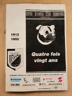 Royal Olympic Club Charleroi, 80ans, Enlèvement ou Envoi, Utilisé, Livre ou Revue
