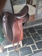 Magnifique selle de dressage devoucoux havane siège 17, Ophalen of Verzenden, Zo goed als nieuw, Dressuur