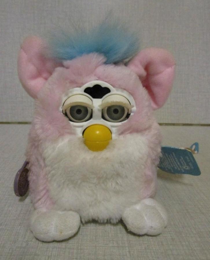 Furby baby - vintage speelgoed van 2000 - OPRUIM, Kinderen en Baby's, Speelgoed | Knuffels en Pluche, Gebruikt, Overige typen