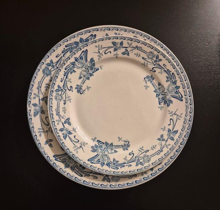 Boch Frères Keramis Art Nouveau boorden, Antiquités & Art, Antiquités | Céramique & Poterie, Enlèvement ou Envoi