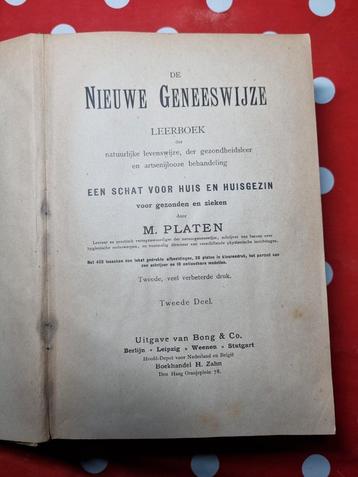 De nieuwe geneeskunde van M. Platen 1900 beschikbaar voor biedingen