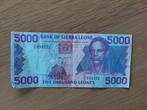 anciennes monnaies africaines + billet de Sierra Leone, Enlèvement ou Envoi, Monnaie en vrac, Autres pays