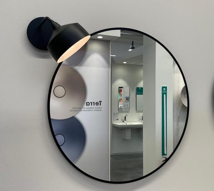 Spiegel + verlichting, Doe-het-zelf en Bouw, Sanitair, Nieuw, Overige typen, Glas, Ophalen