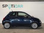 Fiat 500, Auto's, Fiat, https://public.car-pass.be/vhr/c3061dfc-df0e-4514-9d34-004e792d4c85, Zwart, Blauw, Bedrijf