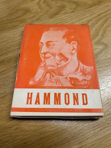WWII boite complète de lame de rasoir allemande HAMMOND