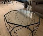 Glazen salontafel zwart, Ophalen, Zo goed als nieuw