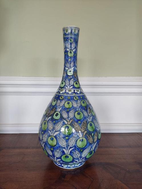 Vase Cantagalli de style Iznik, Antiquités & Art, Antiquités | Céramique & Poterie, Enlèvement ou Envoi