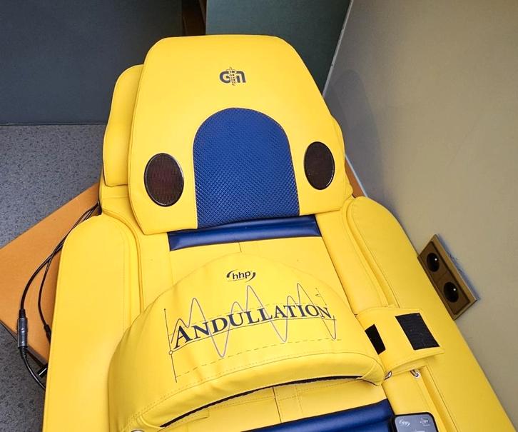 Andullatie matras, Sports & Fitness, Équipement de fitness, Comme neuf, Autres types, Bras, Jambes, Pectoraux, Abdominaux, Dos