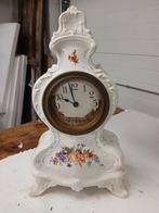 Cheminée en mantal ou en porcelaine, Antiquités & Art, Antiquités | Horloges, Enlèvement ou Envoi